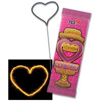 Сердечко Бенгальские огни фигурные купить в Дудинке | dudinka.salutsklad.ru