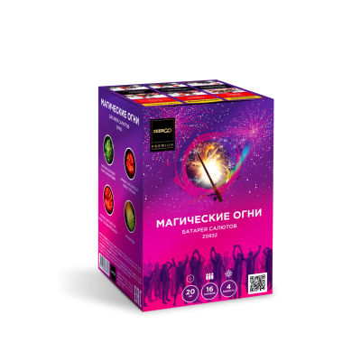 Магические огни Батарея салютов купить в Дудинке | dudinka.salutsklad.ru