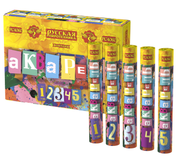 Акварель Фонтан пиротехнический купить в Дудинке | dudinka.salutsklad.ru