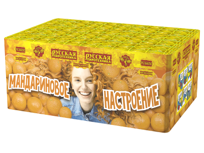 Мандариновое настроение Фейерверк купить в Дудинке | dudinka.salutsklad.ru