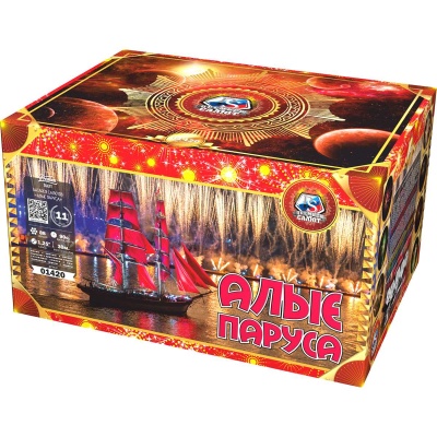 Алые паруса Фейерверк купить в Дудинке | dudinka.salutsklad.ru