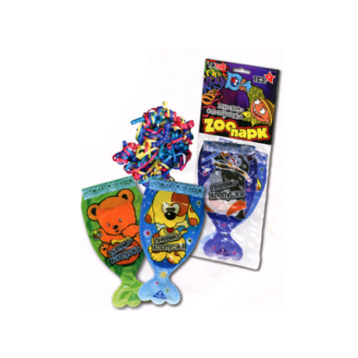 Зоопарк ТСЗ Надувная хлопушка купить в Дудинке | dudinka.salutsklad.ru