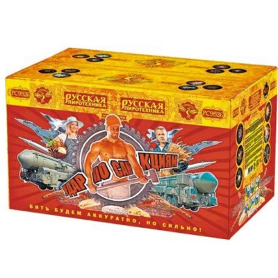 Удар по санкциям Батарея салютов купить в Дудинке | dudinka.salutsklad.ru