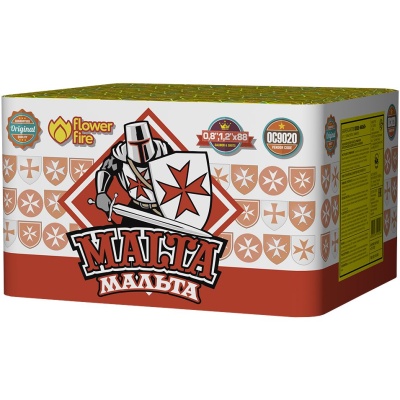 Мальта Батарея салютов купить в Дудинке | dudinka.salutsklad.ru