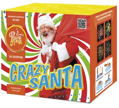 CRAZY SANTA Фейерверк купить в Дудинке | dudinka.salutsklad.ru