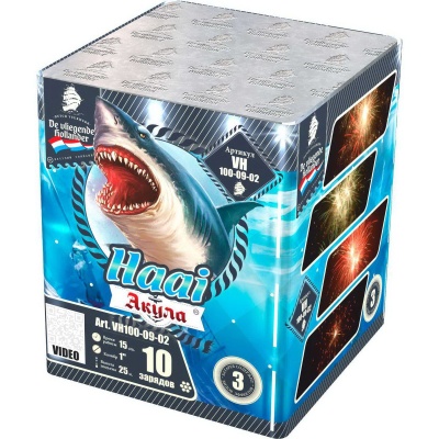 Акула Фейерверк купить в Дудинке | dudinka.salutsklad.ru