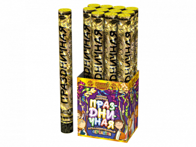 Праздничная 50 Пневматическая хлопушка купить в Дудинке | dudinka.salutsklad.ru