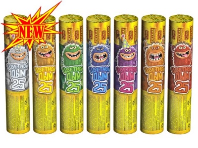 Цветной дым 25 Цветной дым купить в Дудинке | dudinka.salutsklad.ru